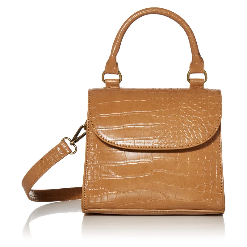 Diana Top Handle Crossbody Bag, Camel