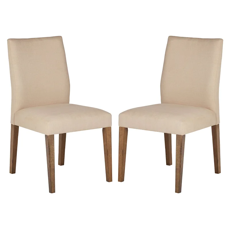 Hughes Casual Wood Kitchen Chair, Set of 2